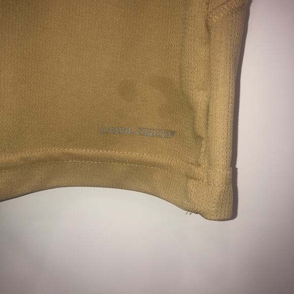 Majestic Button Up Adult Medium Mens Multicolor Short Sleeve Cotton Blend Polo - Picture 6 of 8